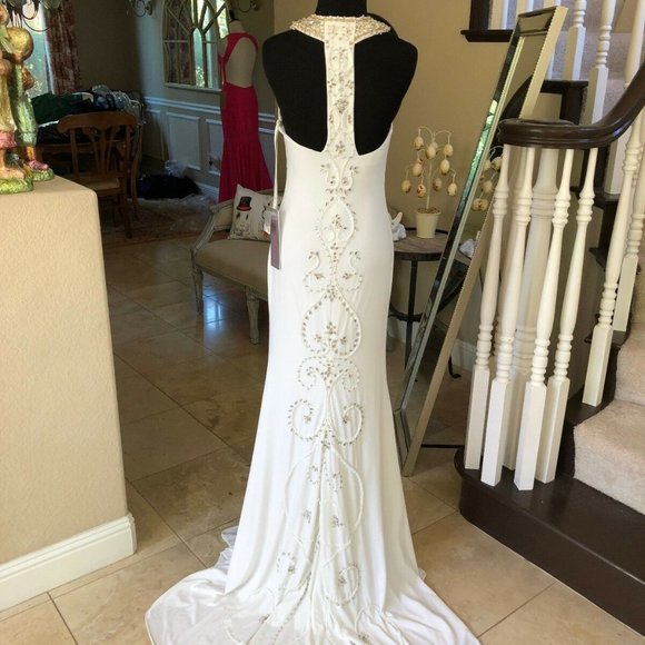 NWT Jovani Prom Pageant Wedding Dress Gown - Picture 5 of 8